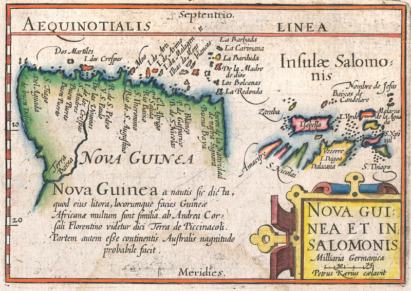 Nieuw Guinea 1600 Langenes